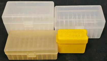 MTM Case-Gard J-20 and X-PLOR Ammo Boxes, Plastic, 20 & 50 Round Capacity (#12)