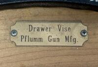 Pflumm Gun Mfg. Drawer Vise &ndash; Hardwood, Dual Drawers, Adjustable Vise Ends (Location 9) - 5