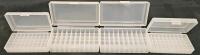 MTM CASE-GARD Pistol Ammo Storage Boxes (P50-9M, P50-25, P50-38, P50-20), Set of 4 Translucent 50-Round Plastic Ammunition Storage Cases (#12) - 13