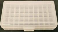 MTM CASE-GARD Pistol Ammo Storage Boxes (P50-9M, P50-25, P50-38, P50-20), Set of 4 Translucent 50-Round Plastic Ammunition Storage Cases (#12) - 20