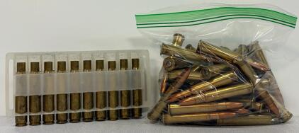 Remington Peters .303 British Ammunition & Reloading Brass, Soft Point, Brass Case, Factory