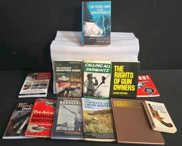 Firearms, Hunting, and Survival Book Collection &ndash; O'Connor, Whelen, Skelton, Askins, Gottlieb