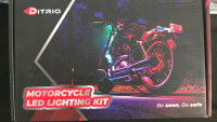 ProTaper Sport Aluminum 7/8" Mid Rise Handlebar Black & DITRIO 18-Piece RGB Underglow Kit (shelf 1000) - 4