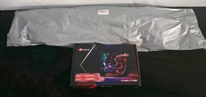 ProTaper Sport Aluminum 7/8" Mid Rise Handlebar Black & DITRIO 18-Piece RGB Underglow Kit