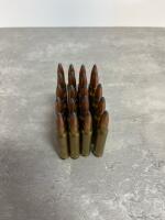 Remington Peters 338 win mag Soft Point Brass, 20 Centerfire Rifle Cartridges, R-P Headstamp - 2