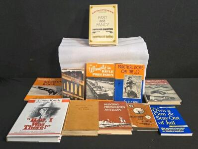 Vintage and Classic Firearms and Shooting Book Lot&mdash;12 Titles Including Ed McGivern & Elmer Keith
