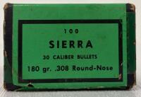 Sierra .308 Reloading Bullets: 150gr Spitzer & 180gr Round-Nose, Partial Boxes, 30 Caliber - 2