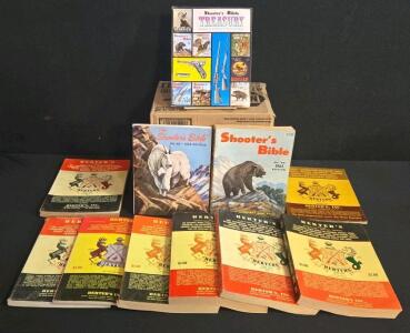 Herter&rsquo;s Catalog Collection & Shooter&rsquo;s Bible Lot&mdash;1954, 1964, Treasury&mdash;12 Vintage Hunting Guides