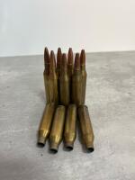 Mixed Lot .308 Winchester Brass Casings & Live Rounds, R-P/FC Headstamp, Approx. 30 Pieces - 3