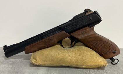 Daisy Powerline 1200 CO2 .177 BB Air Pistol, 12-Shot, 430 fps, Woodgrain Grip