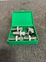 RCBS 4-Die Set .45 ACP Pistol Reloading with Green Case &ndash; Standard 7/8"-14 Thread - 3