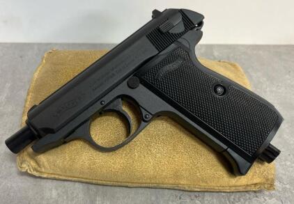 Walther PPK/S .177 BB CO2 Air Pistol, 15-Round Mag, Black, Made in Japan, Blowback Action