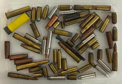 Mixed Lot of New & Spent Ammo Casings &ndash; Brass, Steel & Nickel, Rifle/Pistol/Shotgun, Multiple Calibers