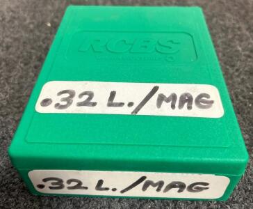 RCBS Reloading Die Set for .32 S&W Long and .32 H&R Magnum with Original Box and Accessories