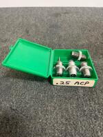 RCBS Precisioneered .25 ACP 3-Die Set for Reloading &ndash; Steel, 7/8"-14 Thread, Green RCBS Box - 2