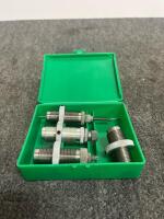 RCBS Precisioneered .25 ACP 3-Die Set for Reloading &ndash; Steel, 7/8"-14 Thread, Green RCBS Box - 3
