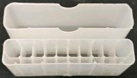 MTM Case-Gard 50 Ammo Storage Boxes with Removable Trays, 50-Round Capacity, Green & White, RCBS Die Storage Box & MTM Case-Gard 50 Round Ammo Boxes with Manuals (#12) - 9