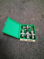 RCBS .41 Magnum 3-Die Reloading Set, Steel, Green Box, Shellholder Included - 2