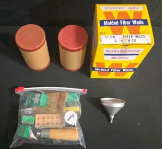 Estes Model Rocket Engine Lot, Mixed Sizes, NAR Certified, Tools & Winchester Wads Accessories