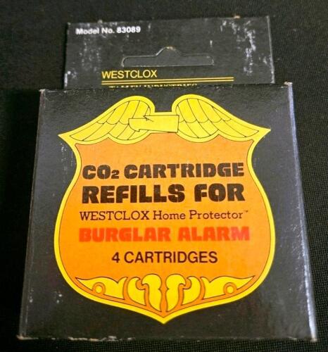 Westclox Burglar Alarm Cartridge Refills Model 83069 &ndash; 12 Boxes of 4 Cartridges Each
