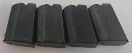 (4) Steel 5-Round Rifle Magazine, Compatible with .308 Win/7.62x51mm Bolt-Action Rifles