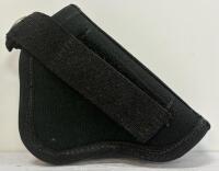 Safariland SST Brown Leather & Nylon Black Small Revolver Belt Holsters, Right-Hand, USA Made (Location 12) - 5