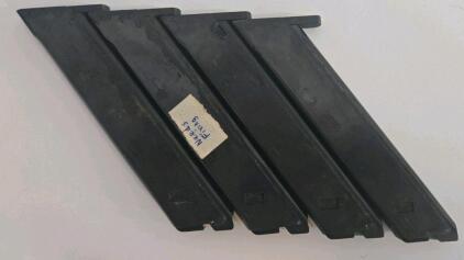 (4) Ruger Mark II/III/IV .22 LR Pistol Magazines, 10-Round Capacity, Set of 4, Blued Steel