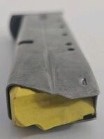 (2) Smith & Wesson OEM 10-Round Pistol Magazines, Stainless, Yellow Follower, M&P Compatible - 3