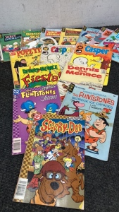 Comic Books Including ‘Scooby- Doo’, ‘ The Flint Stones’ and More