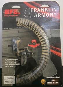 Franklin Armory BFSIII GEN 3 Binary Trigger Kit, AR-15 Compatible, 3-Position, 4.5 lb Pull, USA Made