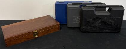 Hard Plastic & Wooden Handgun Cases (Gun Guard, S&W, Presentation Box) &ndash; Limited Collector Editions (Location 11)
