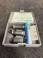 RCBS 3-Die Carbide Taper Crimp Set 9mm Luger with Forster Headspace Gage and RCBS Seater Plug - 4