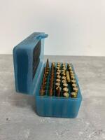 .223 Remington Reloaded Rifle Ammunition, 50 Rounds, FMJ, Brass, MTM R-50 Box - 4