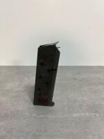 (3) 1911 Full Size 7-Round .45 ACP Steel Magazines, Single Stack, Fixed Base, Hand Marked #2/#3 NM - 5