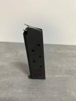 (3) 1911 Full Size 7-Round .45 ACP Steel Magazines, Single Stack, Fixed Base, Hand Marked #2/#3 NM - 6