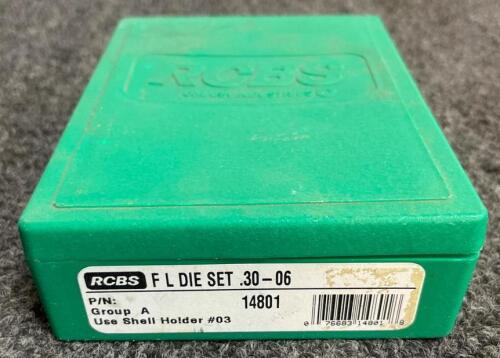 RCBS Full Length Die Set 14801 for .30-06 Springfield