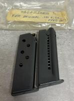 (2) Walther PPK/S Magazines, .380 ACP 7-Round & .22 LR 10-Round, Blued Steel