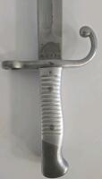 Argentine Model 1891 Mauser Bayonet R1689, WKC Solingen, 15.75" Blade, Steel Scabbard - 4