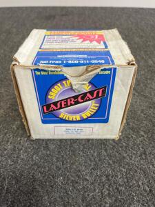 Laser-Cast 40/10mm 200 gr TC BB .401 Cast Lead Bullets, Box of 500, Oregon Trail Bullets
