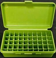 MTM CASE-GARD 50 Ammo Storage Boxes & RCBS Die Box, 50-Round Rifle/Pistol, Load Card Included, RCBS Reloading Die Set Case with Manuals & 2 MTM Case-Gard 50 Ammo Boxes for Rifle/Pistol (#12) - 17