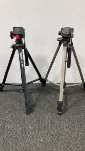 Two Tri-Pod Camera Stands
