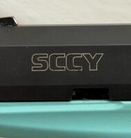 SCCY CPX-2 9mm Semi-Automatic Pistol, Turquoise Frame, 3.1" Barrel, 10+1 Capacity, SN 883705 - 6