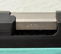 SCCY CPX-2 9mm Semi-Automatic Pistol, Turquoise Frame, 3.1" Barrel, 10+1 Capacity, SN 883705 - 8