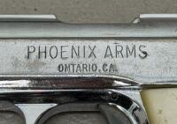 Phoenix Arms Raven .25 ACP Semi-Auto Pistol Chrome, 2.5" Barrel, Serial #3130787, Ontario CA - 6