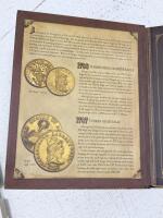 American Mint Historical Gold Eagle Replicas Archival Collection Volume 1 &ndash; 24k Gold Layered Proof Set - 3