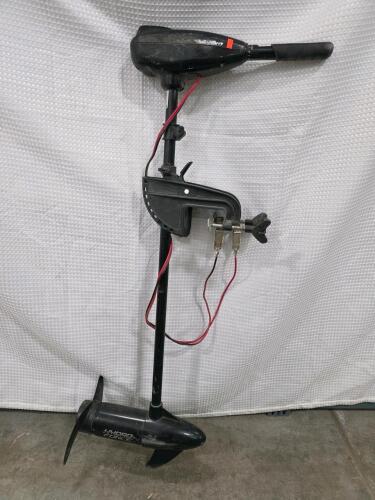 Untested Bestway Hydro-Force 55lb Thrust 12V Electric Trolling Motor, 36" Shaft, Transom Mount