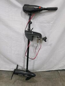 Untested Bestway Hydro-Force 55lb Thrust 12V Electric Trolling Motor, 36" Shaft, Transom Mount