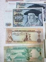 Large World Banknote Collection &ndash; Hong Kong, UAE, Brazil, Colombia, Portugal, 1930s&ndash;1980s, 20+ Notes - 9