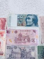 Large World Banknote Collection &ndash; Hong Kong, UAE, Brazil, Colombia, Portugal, 1930s&ndash;1980s, 20+ Notes - 20