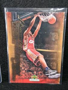 LeBron James 2003-04 Upper Deck Freshman Season Collection #37 Cavaliers Rookie Year Insert